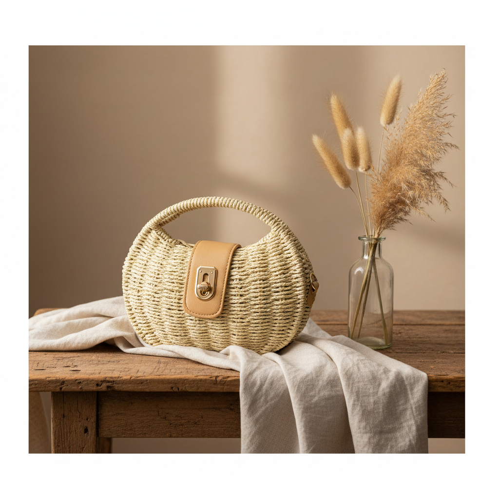Woven Bohemian Mini Handbag | HerEdits