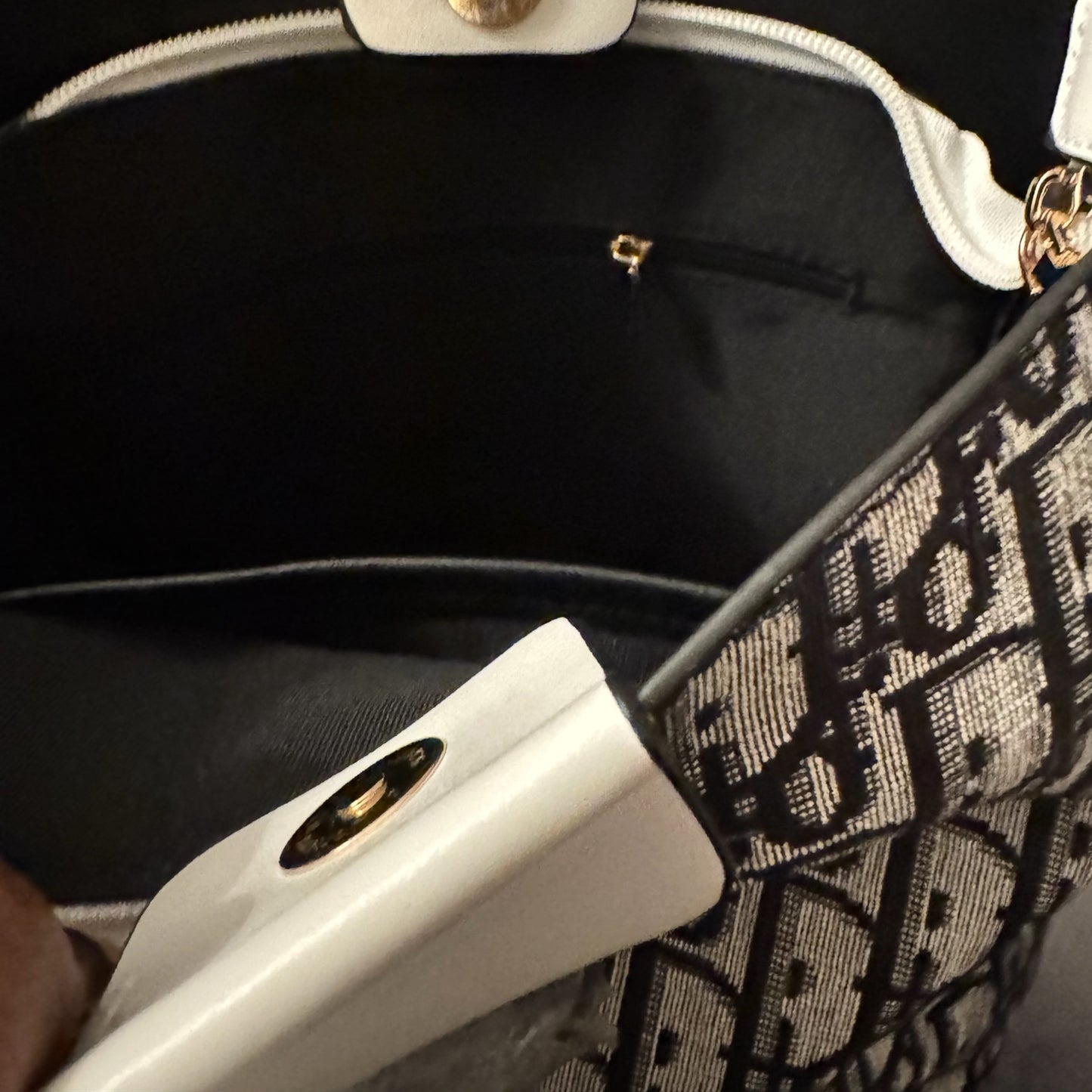 Monogram Inspired Shoulder Bag with Scarf Detail | HerEdits