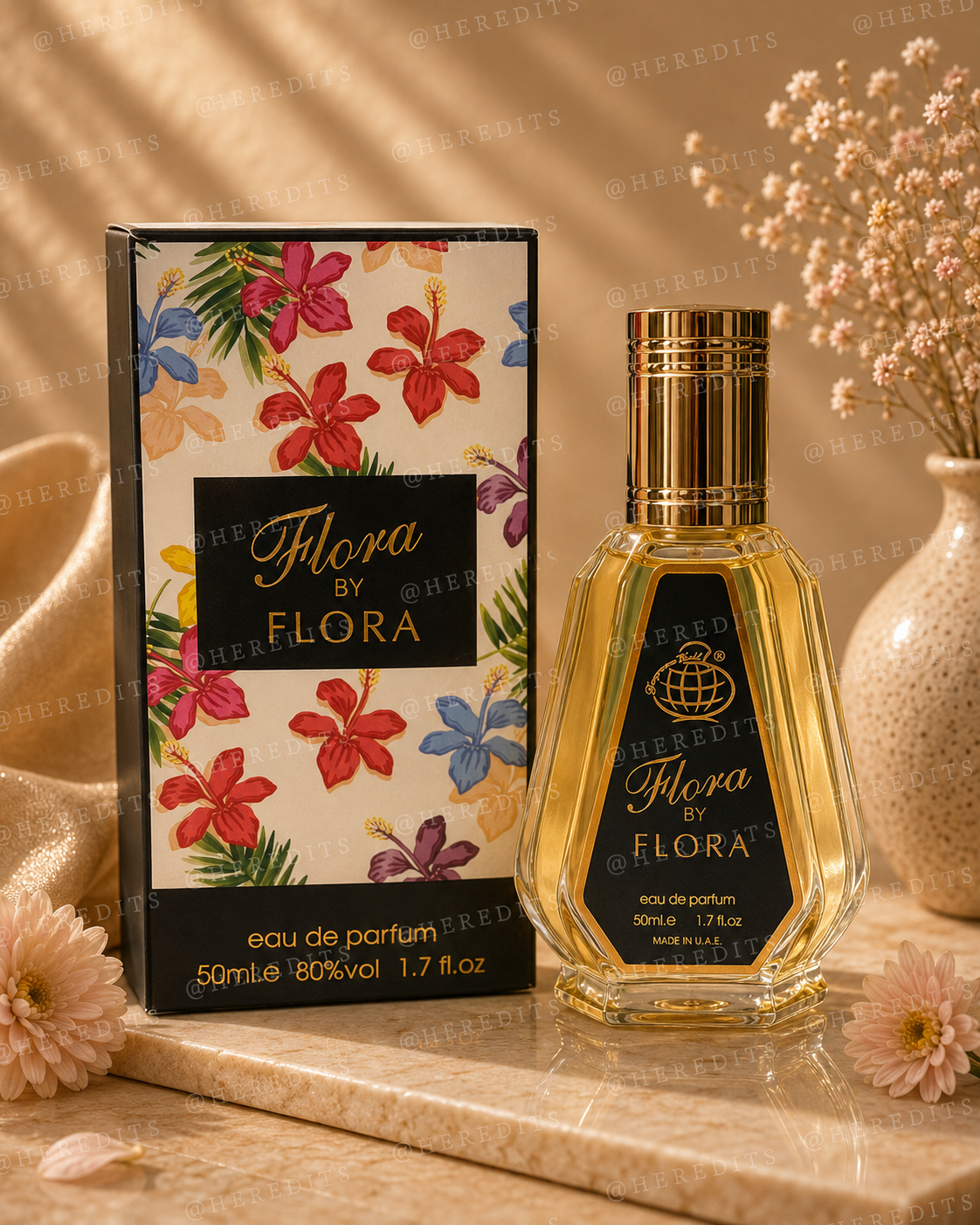 Flora By Flora Eau De Parfum 50ml – Fresh Floral Citrus Perfume