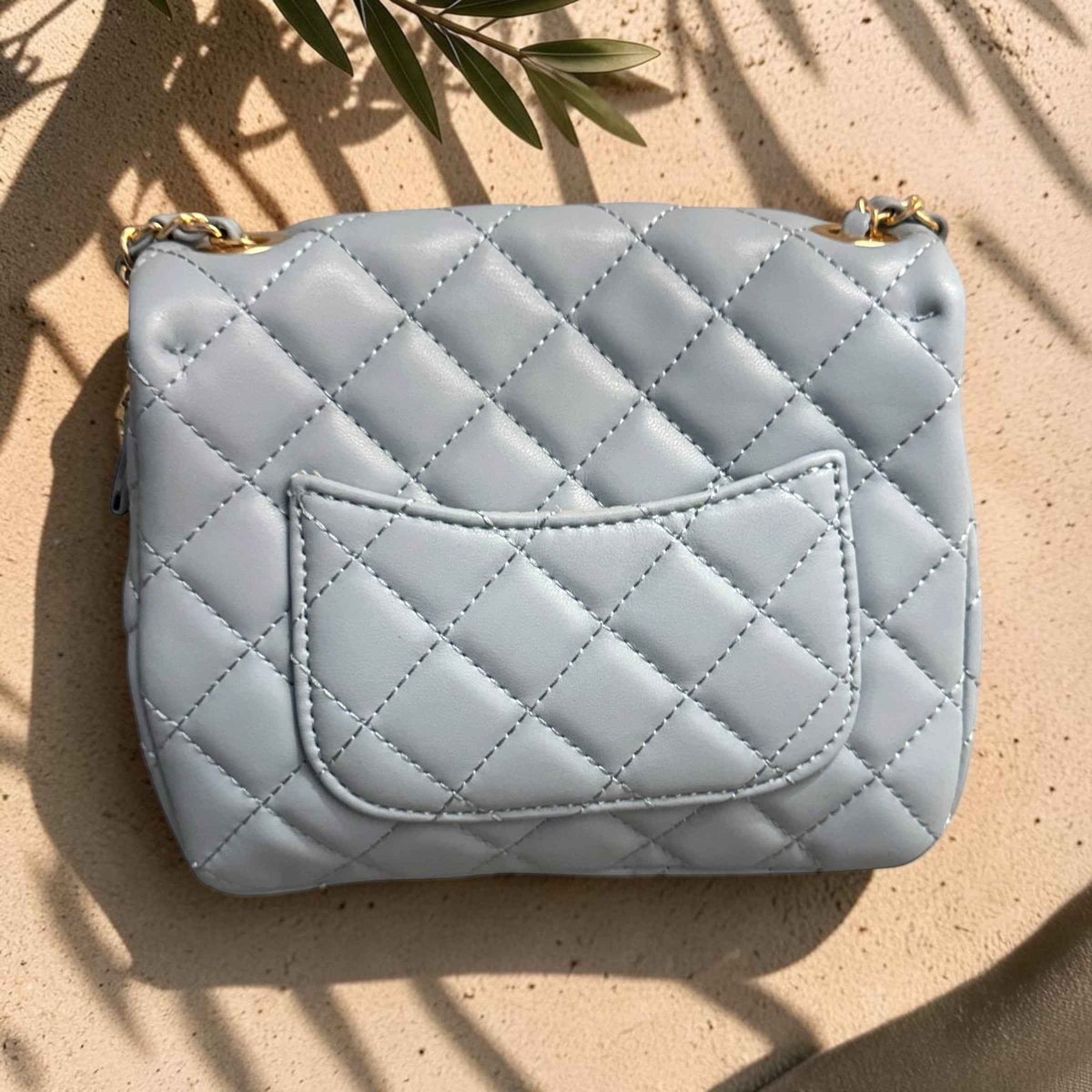 Mini Quilted Chain Crossbody Bag | HerEdits