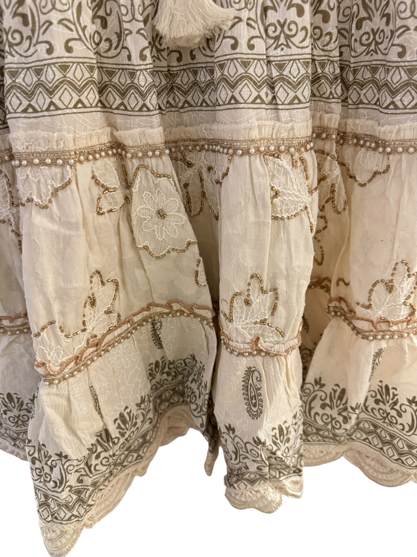 Palak Embroidered Bohemian Dress