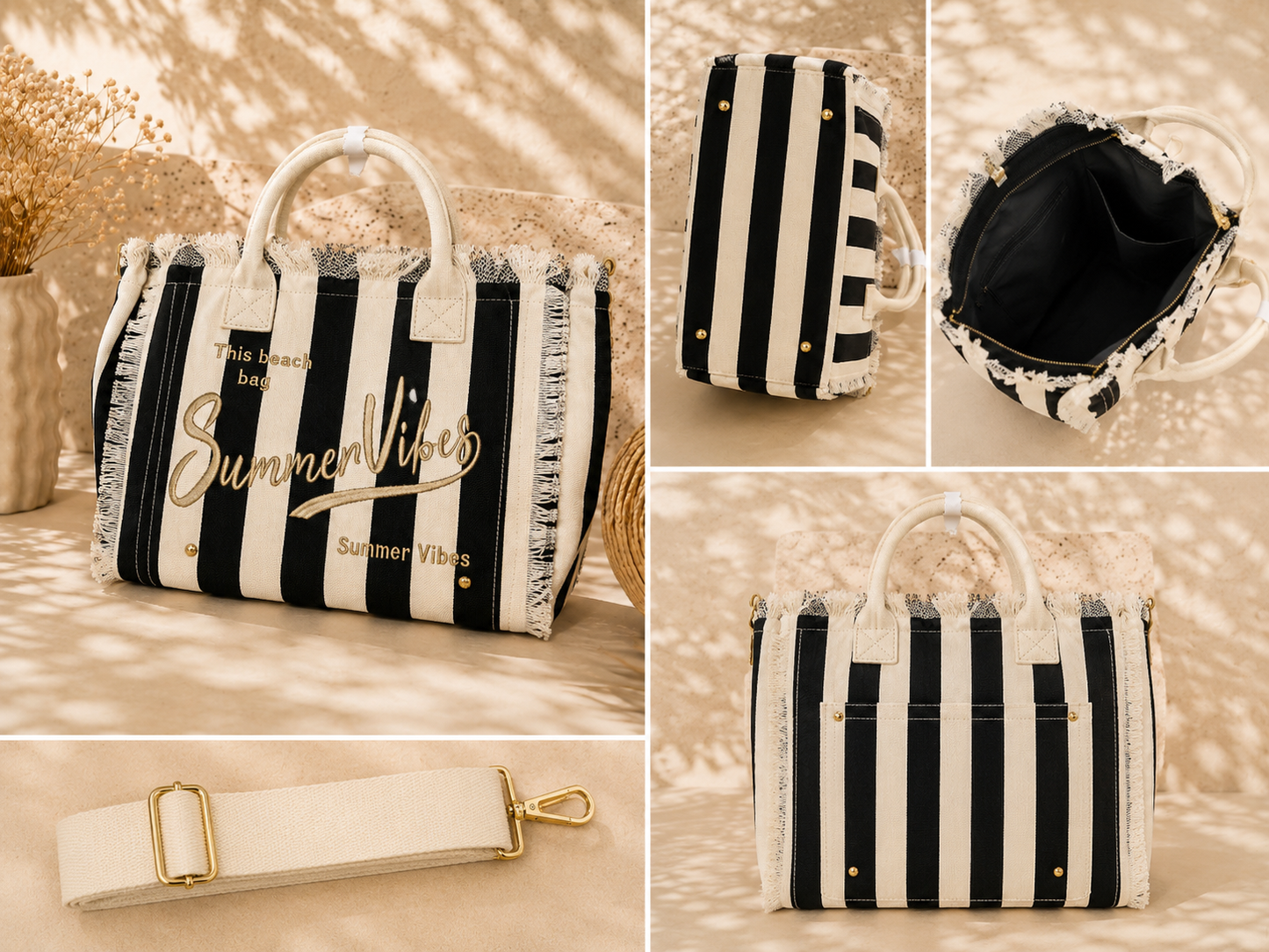 Summer Vibes Canvas Bag | HerEdits