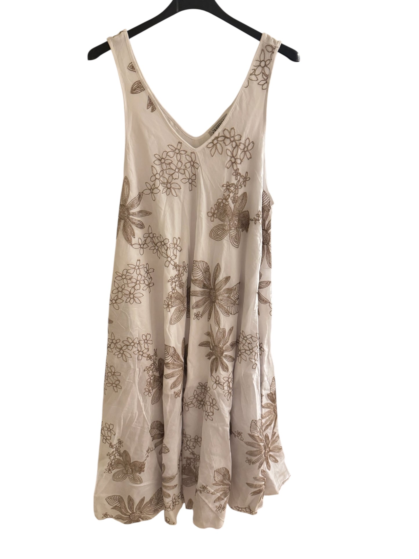 Printed Swing Midi Dress