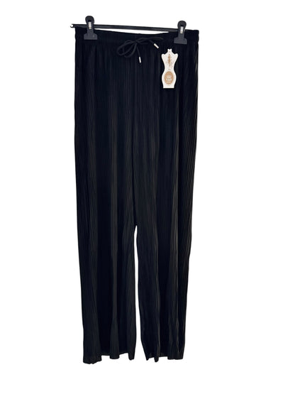 Soft Pleated Wide Leg Trousers