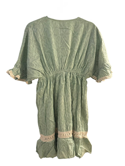 Palak Embellished Paisley Boho Dress