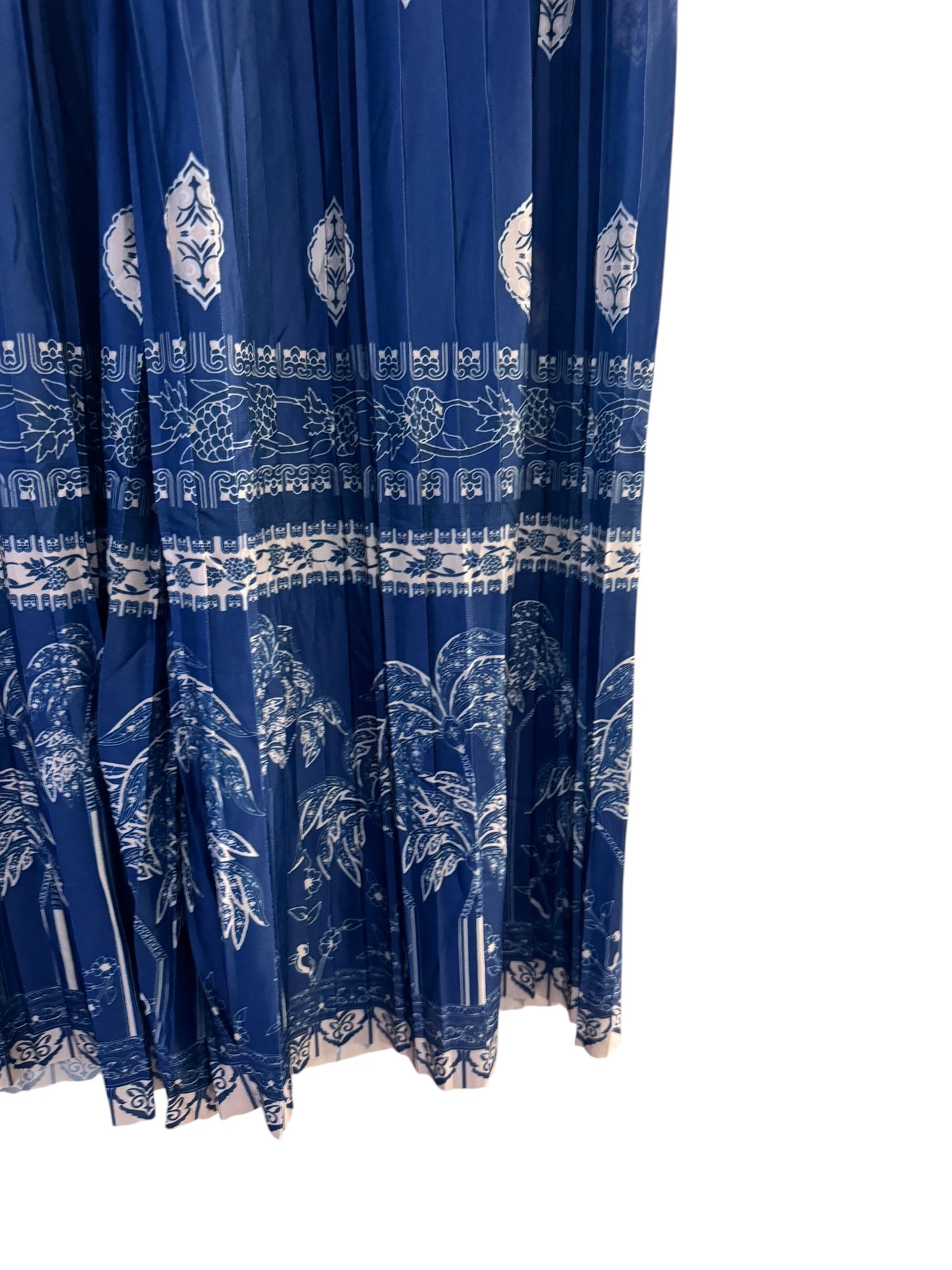 Boho Pleated Palazzo Trousers