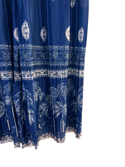 Boho Pleated Palazzo Trousers