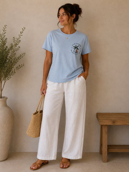 Palm Springs Relaxed Graphic Tee