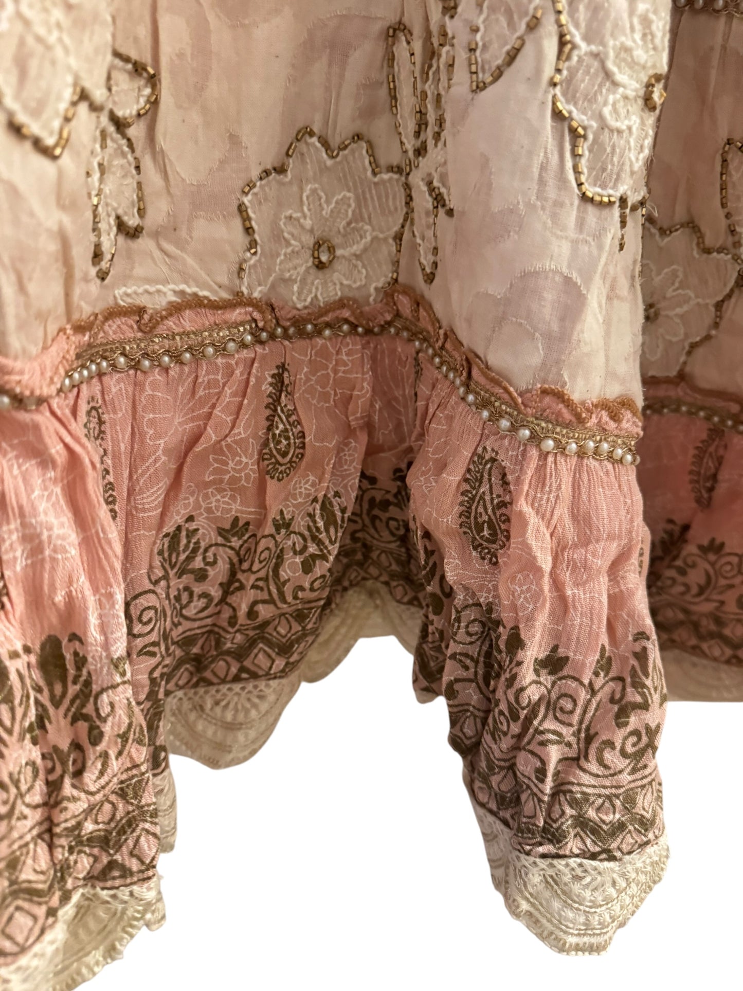 Palak Embroidered Bohemian Dress