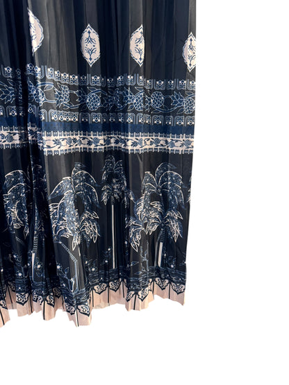 Boho Pleated Palazzo Trousers