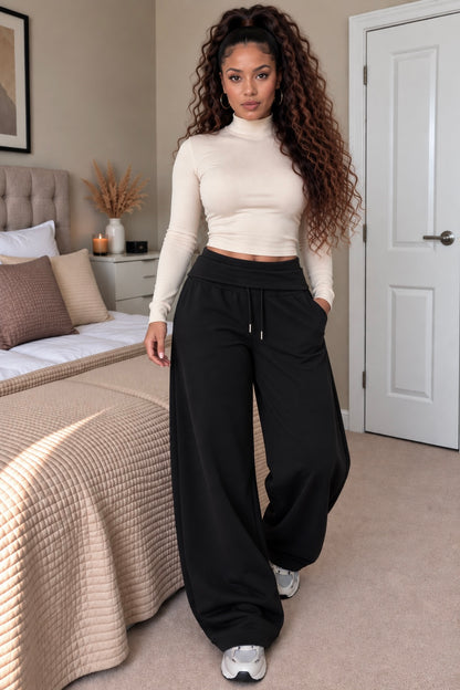 Fold over joggers