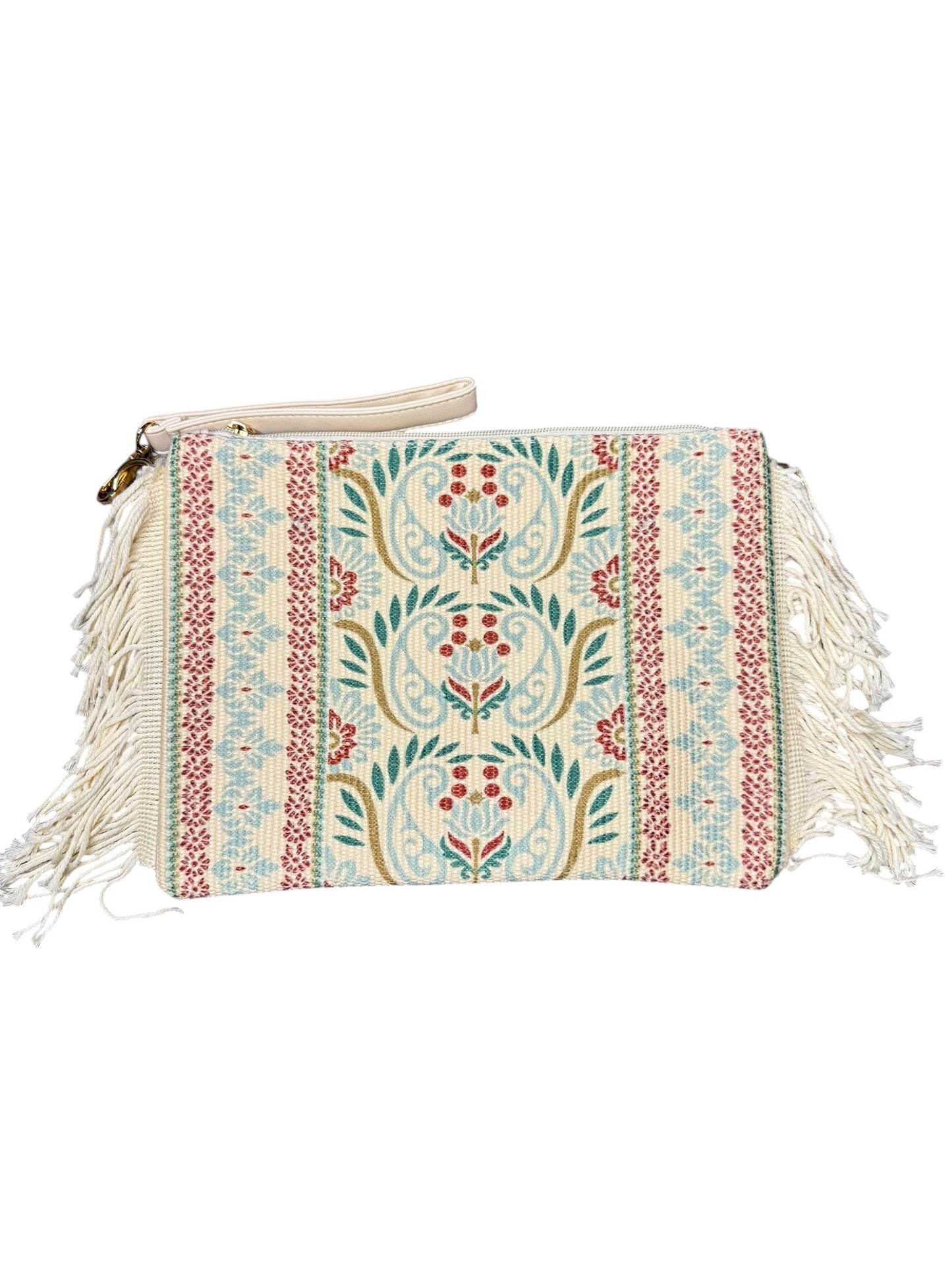 Boho Fringe Crossbody Clutch