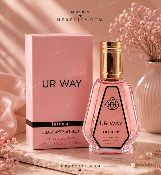 Ur Way Intense Eau De Parfum 50ml – Feminine Vanilla Floral