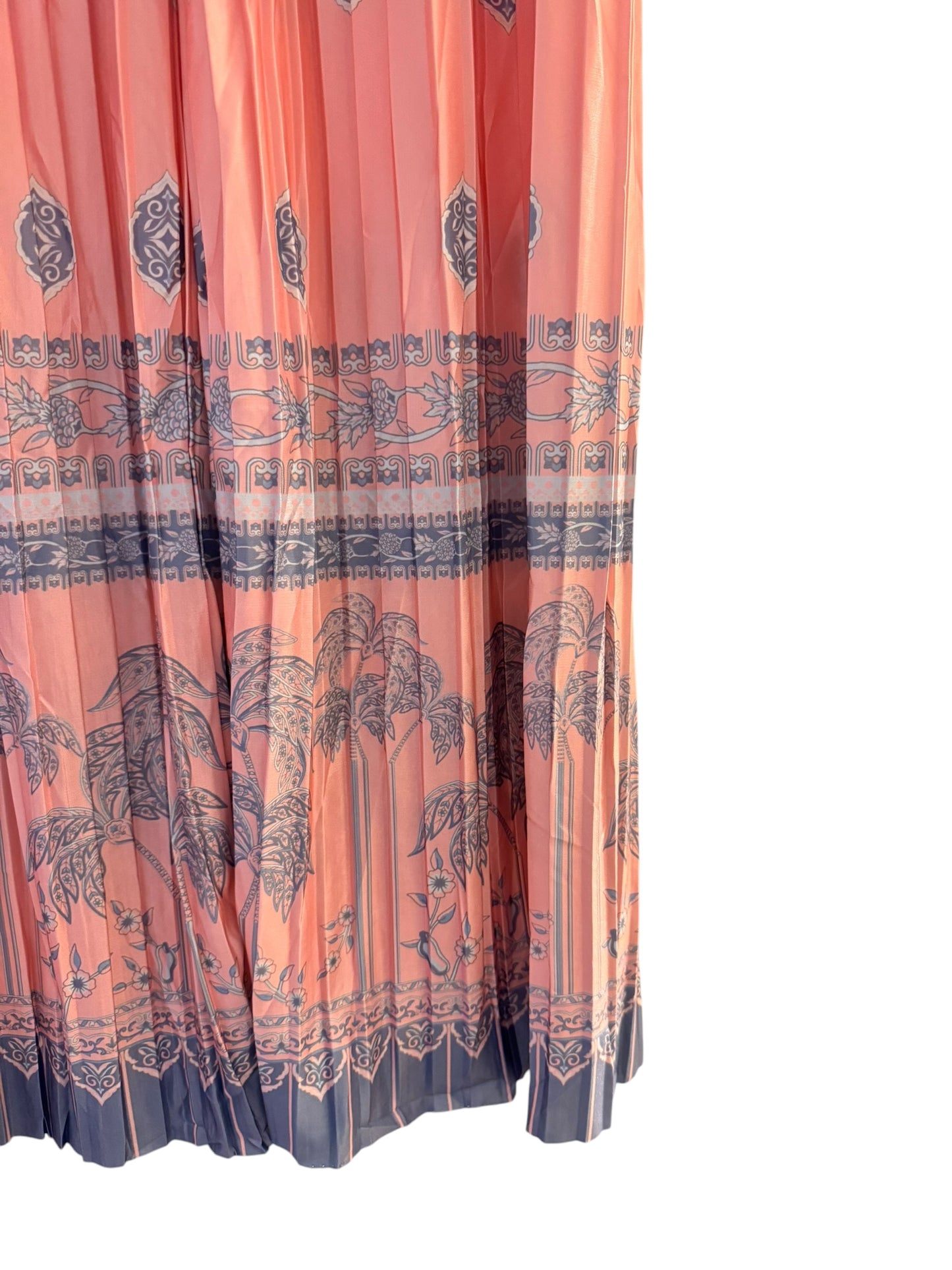 Boho Pleated Palazzo Trousers