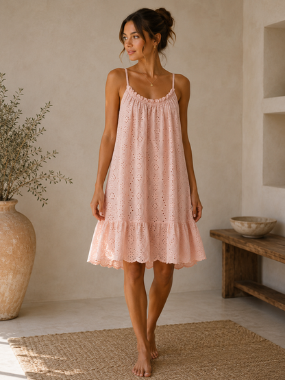 Broderie Anglaise Cami Dress