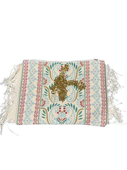 Boho Fringe Crossbody Clutch