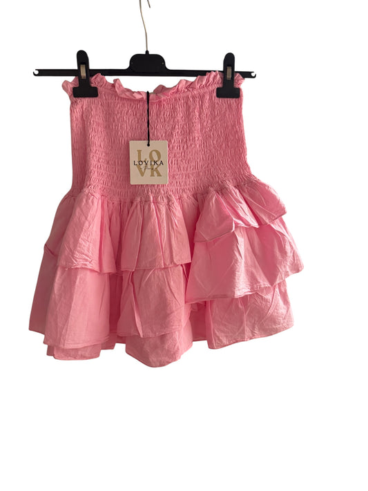 Ruched Frill Detail Mini Skort