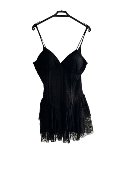 Lace Corset Playsuit