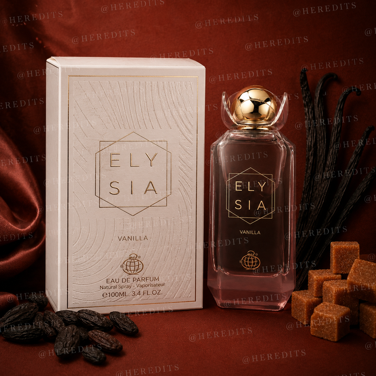 Elysia Vanilla Eau De Parfum 100ml – Sweet Warm Vanilla Fragrance