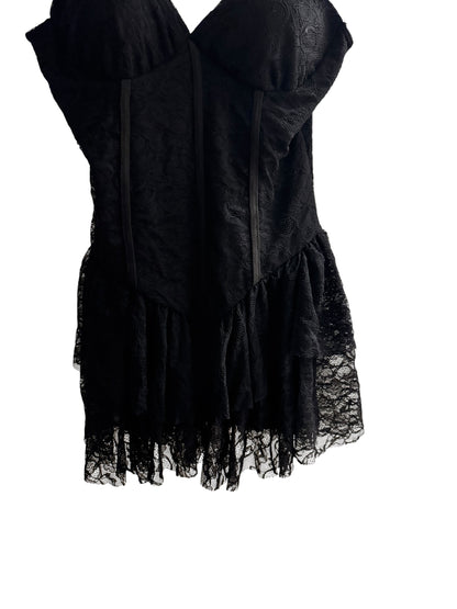 Lace Corset Playsuit