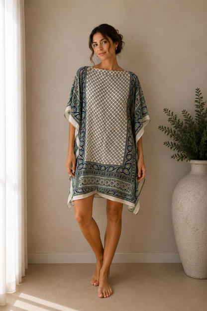 Paisley Kaftan Cover Up