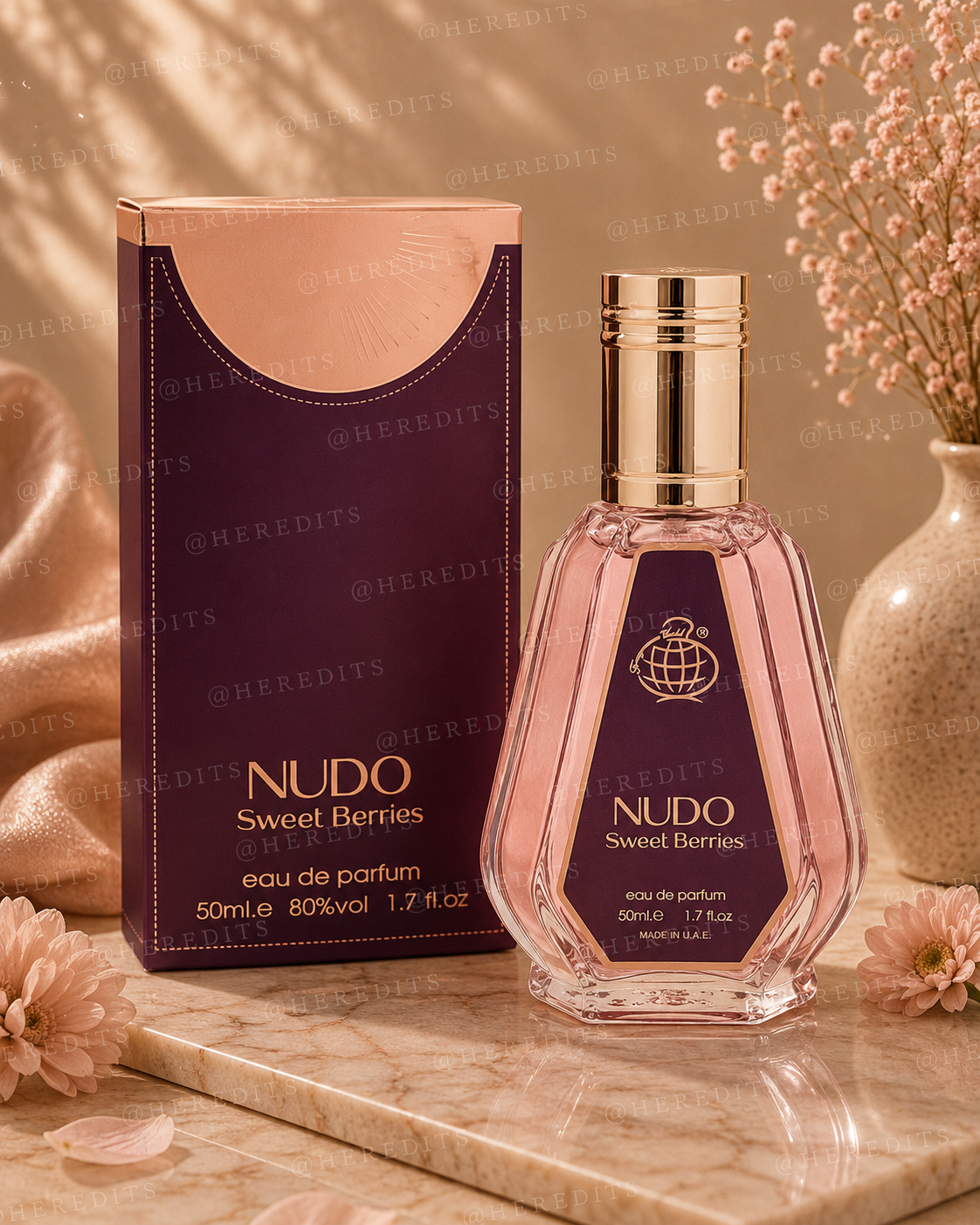 Nudo Sweet Berries Eau De Parfum 100ml – Sweet Fruity Floral Perfumel
