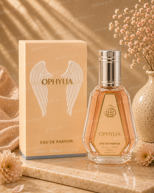 Ophylia Eau De Parfum 50ml – Soft Floral Vanilla Perfume