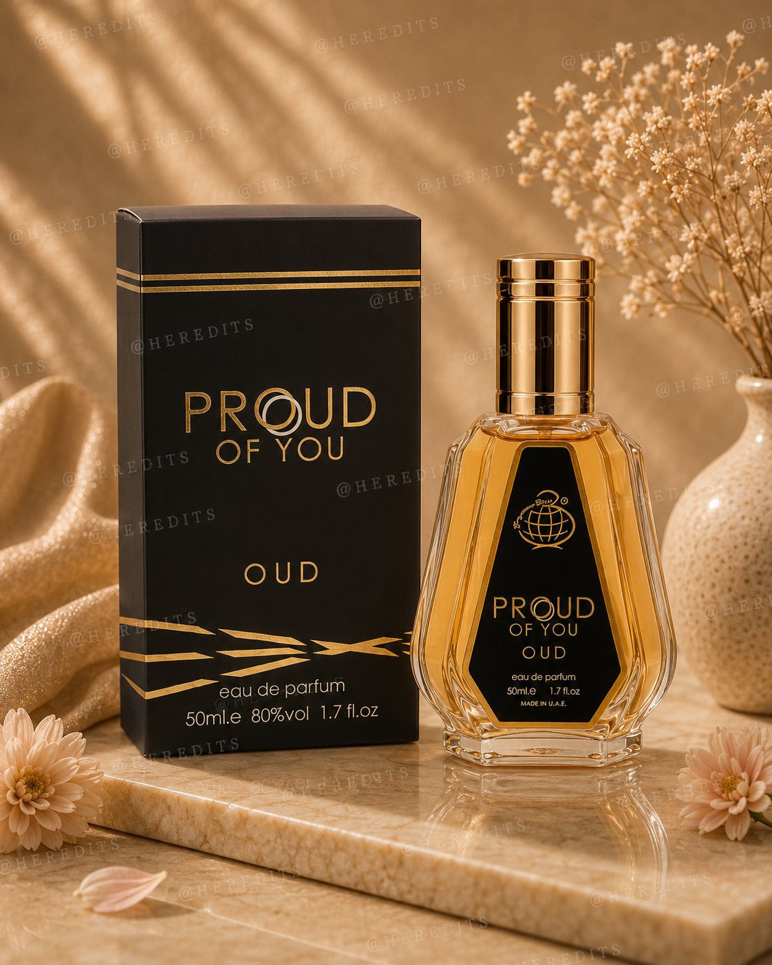 Proud Of You Oud Eau De Parfum 50ml – Warm Vanilla Oud Fragrance