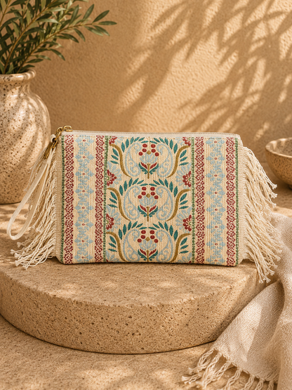 Boho Fringe Crossbody Clutch Bag | HerEdits